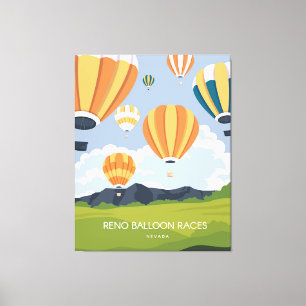 Reno balloon race Nevada Canvas Print