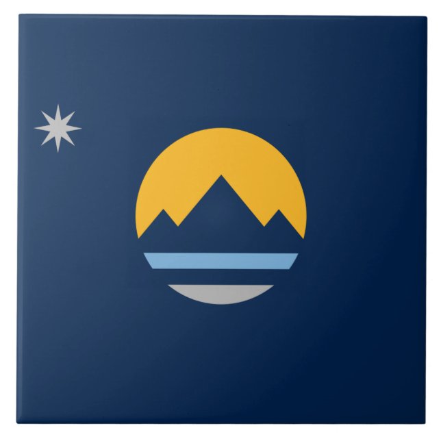 Reno city flag tile (Front)