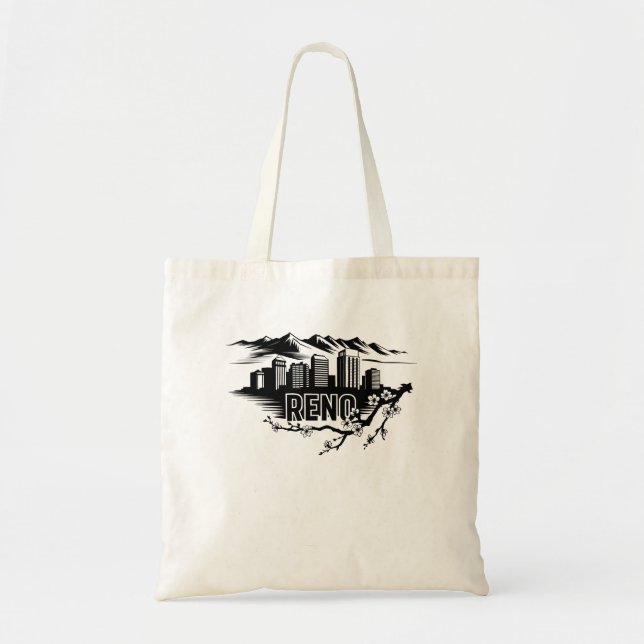 Reno City Nevada USA Tote Bag (Front)