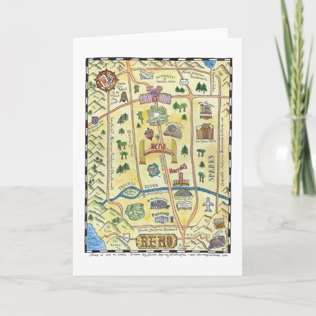 Reno Map Card (Front)