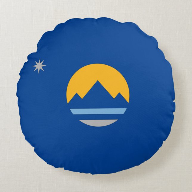 Reno (Nevada) City flag   Round Cushion (Front)