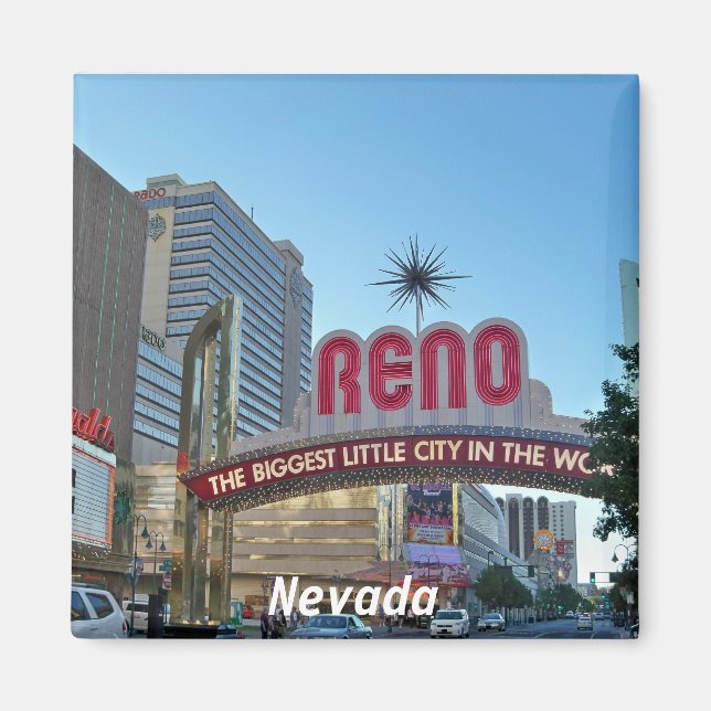 Reno, Nevada Magnet (Front)