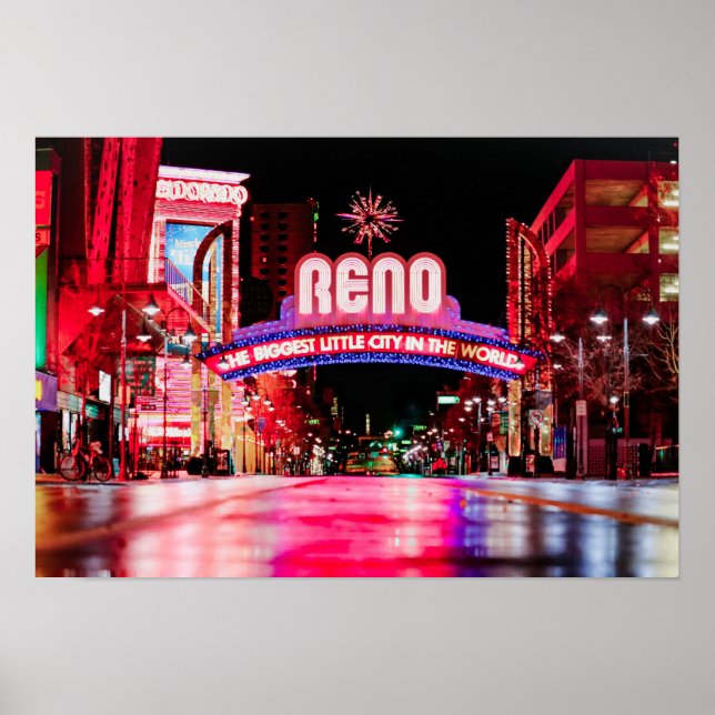 Reno, Nevada poster (Front)