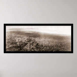 Reno NV Aerial View Photo 1908 Poster