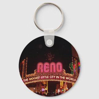 Reno Sign Key Ring