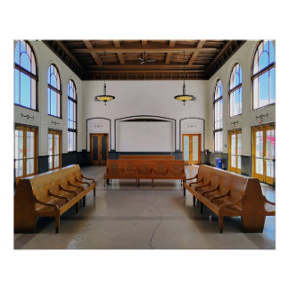 Reno Train Station Poster