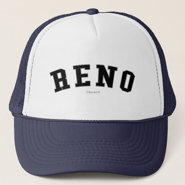 Reno Trucker Hat (Front)