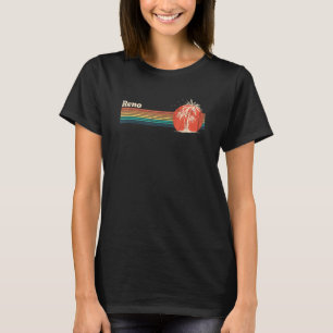 Reno Vintage Sunset 80s Palm Trees Retro Vacation T-Shirt