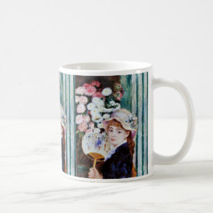 Renoir , a girl with a fan coffee mug