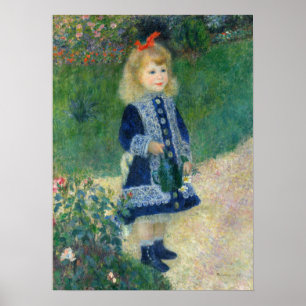 Renoir  - A Girl With A Watering Can Poster