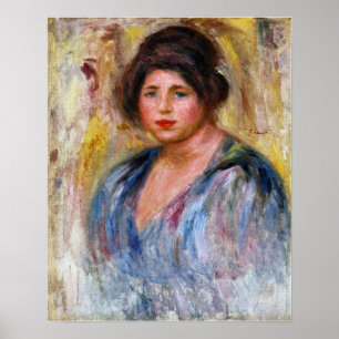 Renoir - A Woman (Gabrielle Renard) 1912 Poster
