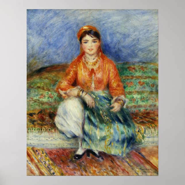 Renoir - Algerian Girl Poster (Front)