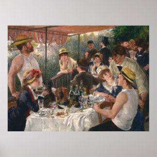 Renoir - Boating Party Lunch - 1881 Poster
