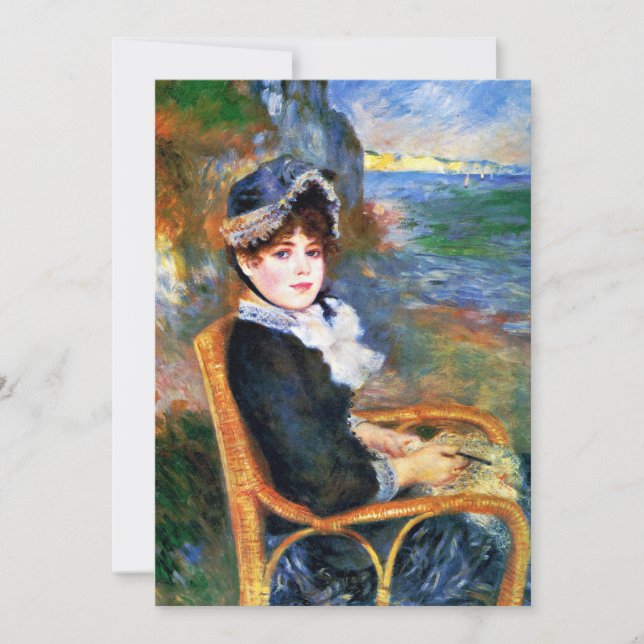 Renoir - By the Seashore Card (Front)