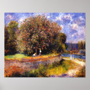 Renoir, Chestnut Tree Blooming Poster