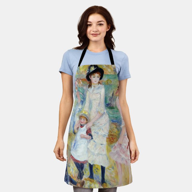 Renoir - Children on the Seashore, Guernsey Apron (Worn)