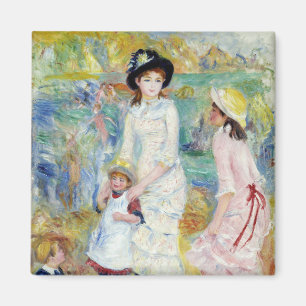 Renoir - Children on the Seashore, Guernsey Magnet