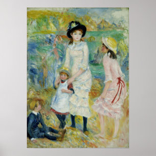 Renoir - Children On The Seashore, Guernsey Poster