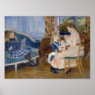 Renoir - Children's Afternoon In Wargemont Poster