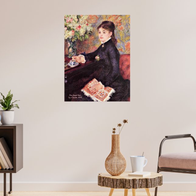 Renoir - Cup of Chocolate, 1878 Poster (Living Room 3)