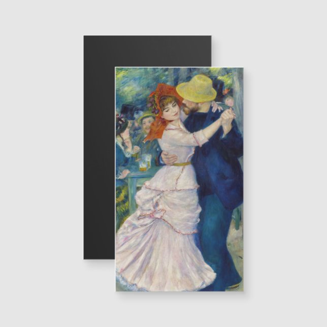 Renoir - Dance at Bougival Magnetic Card (Front/Back)