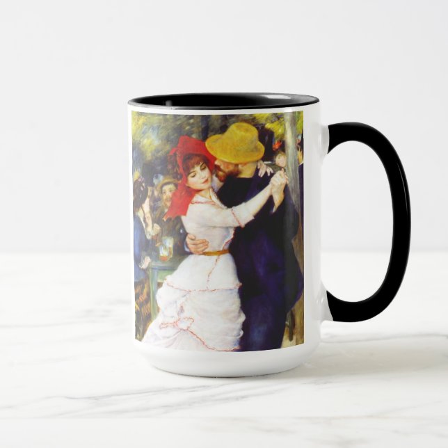 Renoir Dance at Bougival mug (Right)