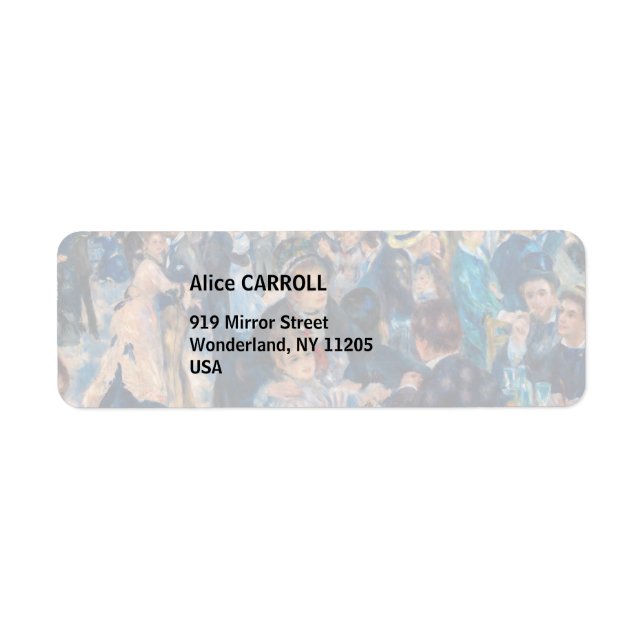 Renoir - Dance at Le Moulin de la Galette (Front)