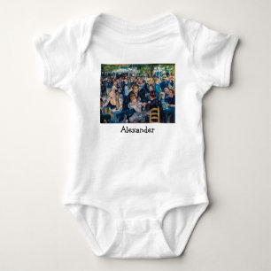 Renoir - Dance at Le Moulin de la Galette Baby Bodysuit