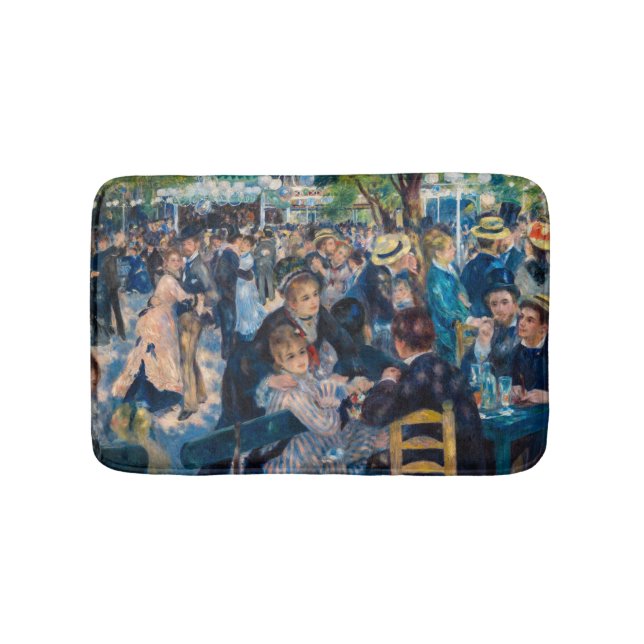 Renoir - Dance at Le Moulin de la Galette Bath Mat (Front)