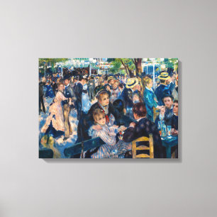 Renoir - Dance at Le Moulin de la Galette Canvas Print