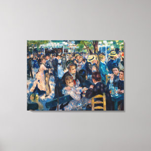 Renoir - Dance at Le Moulin de la Galette Canvas Print