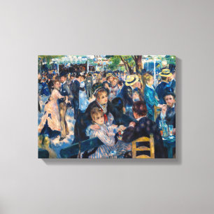 Renoir - Dance at Le Moulin de la Galette Canvas Print