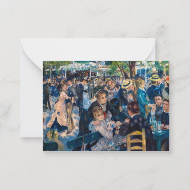 Renoir - Dance at Le Moulin de la Galette Card (Front)