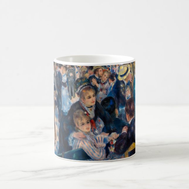 Renoir - Dance at Le Moulin de la Galette Coffee Mug (Center)