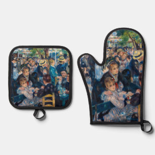 Renoir - Dance at Le Moulin de la Galette Oven Mitt & Pot Holder Set