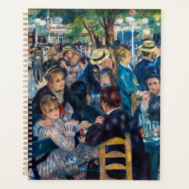 Renoir - Dance at Le Moulin de la Galette Planner (Front)