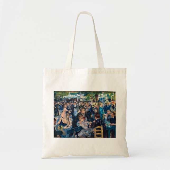 Renoir - Dance at Le Moulin de la Galette Tote Bag (Front)