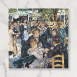 Renoir Dance at Moulin de la Galette Vintage Favour Tags
