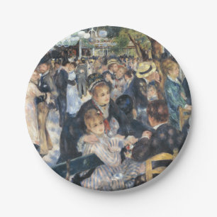 Renoir Dance at Moulin de la Galette Vintage Paper Plate