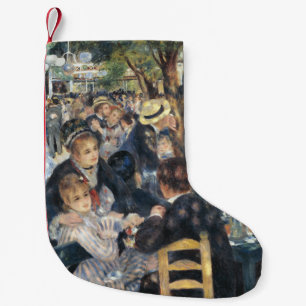 Renoir Dance at Moulin de la Galette Vintage Small Christmas Stocking