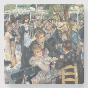 Renoir Dance at Moulin de la Galette Vintage Stone Coaster