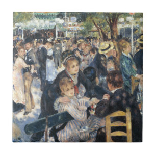 Renoir Dance at Moulin de la Galette Vintage Tile