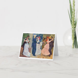 Renoir - Dance in the City, Country, and Bougival Card