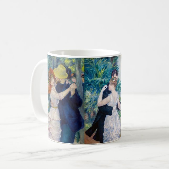 Renoir - Dance serie: Bougival, City & Country Coffee Mug (Front Left)