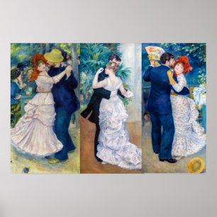 Renoir - Dance serie: Bougival, City & Country Poster