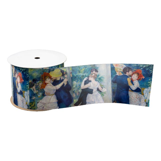 Renoir - Dance serie: Bougival, City & Country Satin Ribbon (Spool)