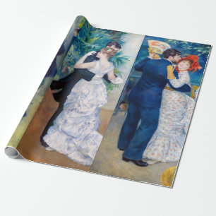 Renoir - Dance serie: Bougival, City & Country Wrapping Paper