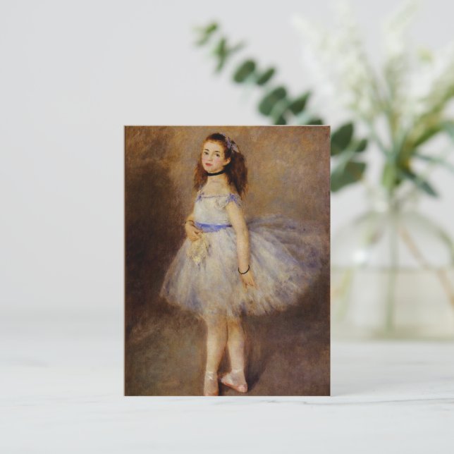Renoir - Dancer Postcard (Standing Front)