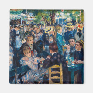 Renoir fine art - Dance at Le Moulin de la Galette Magnet