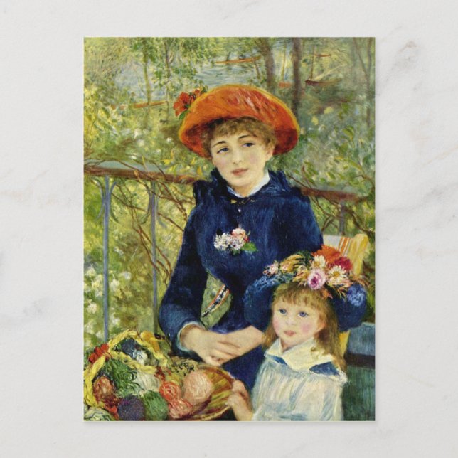 Renoir Fine Art Postcard - Renoir Paintings (Front)